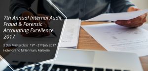 7th Annual Internal Audit, Fraud & Forensic Auditing Excellence 2017